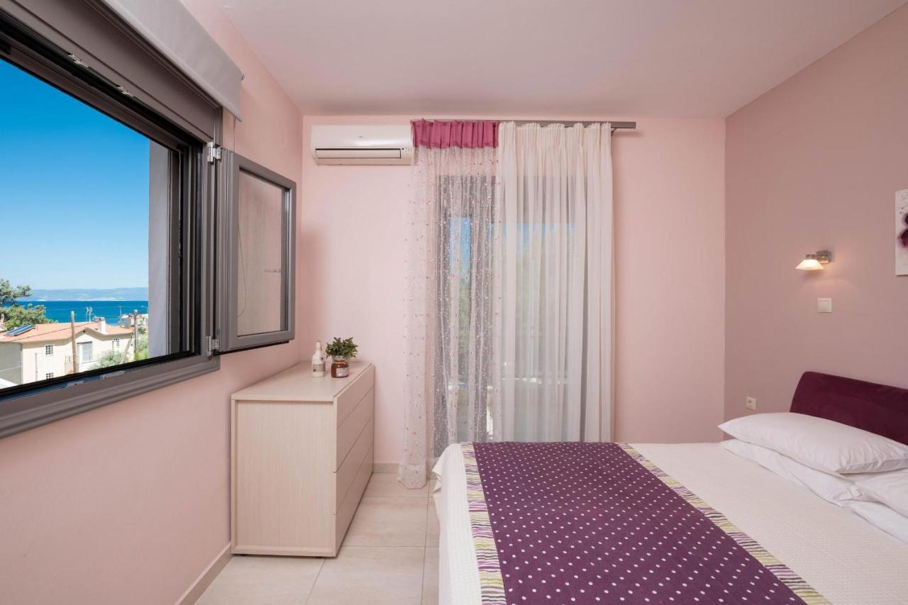 Louloudis Pool Villa Skala Rachoni  Buitenkant foto