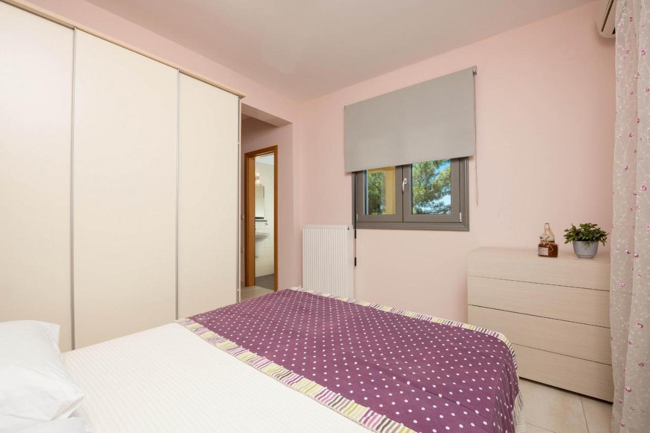 Louloudis Pool Villa Skala Rachoni  Buitenkant foto