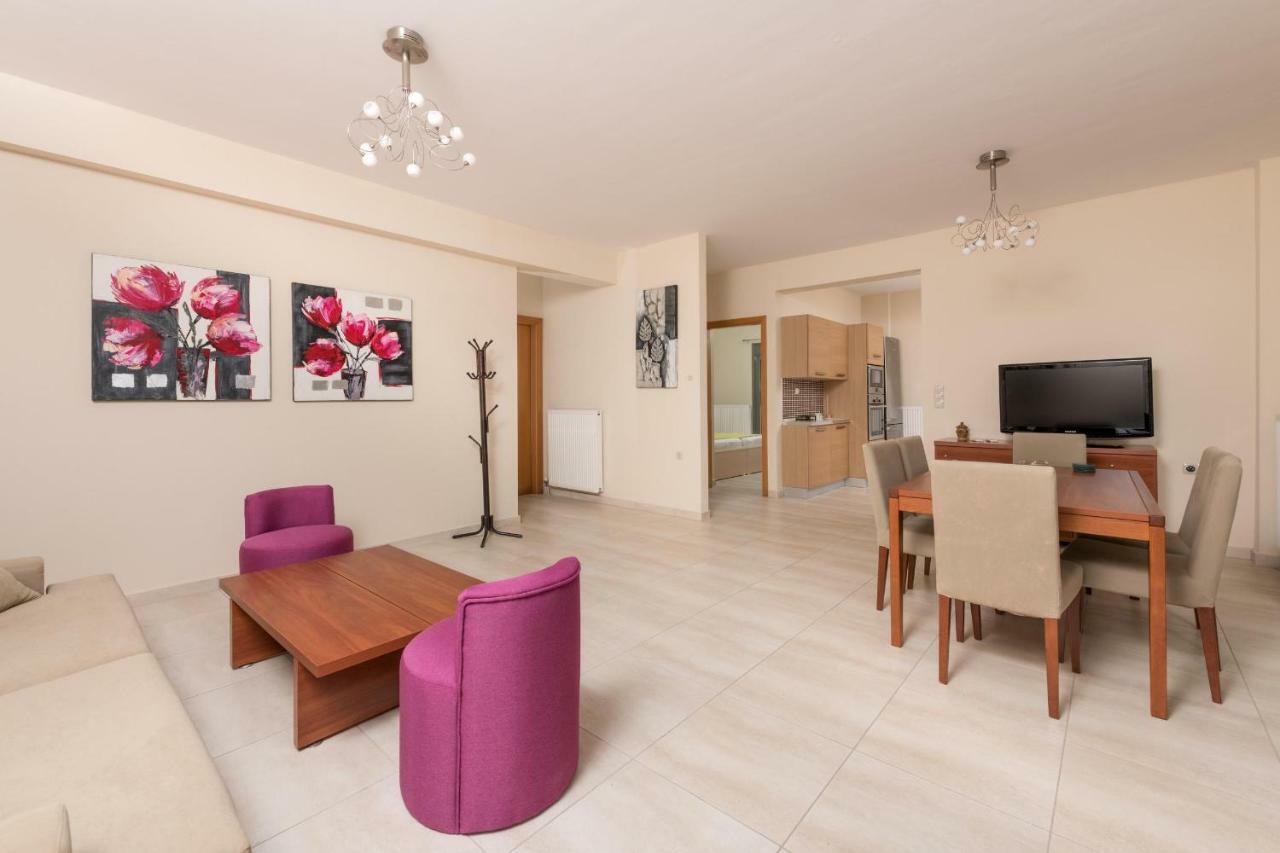 Louloudis Pool Villa Skala Rachoni  Buitenkant foto